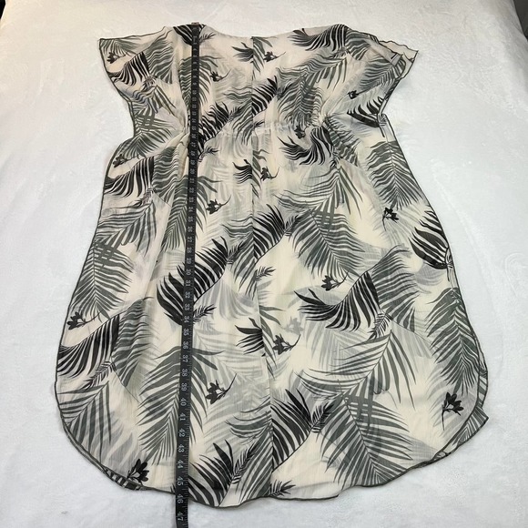 Kona Sol Tropical Print Sheer Kaftan Beach Cover Up - Picture 16 of 16